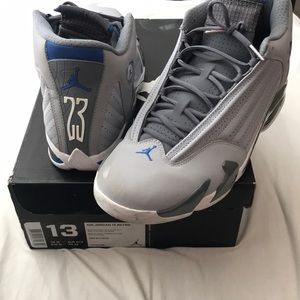 Men’s Wolf Grey 14s